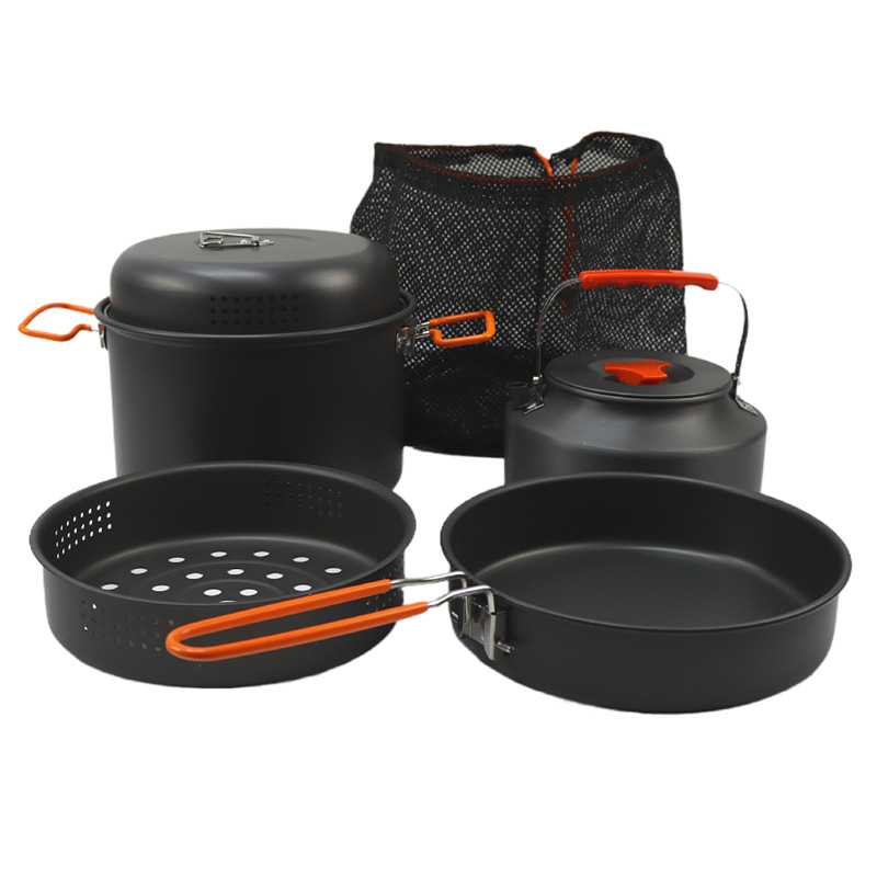 Outdoor Cookware Set Camping C - Camping Cooking Pan Set のレビューと価格