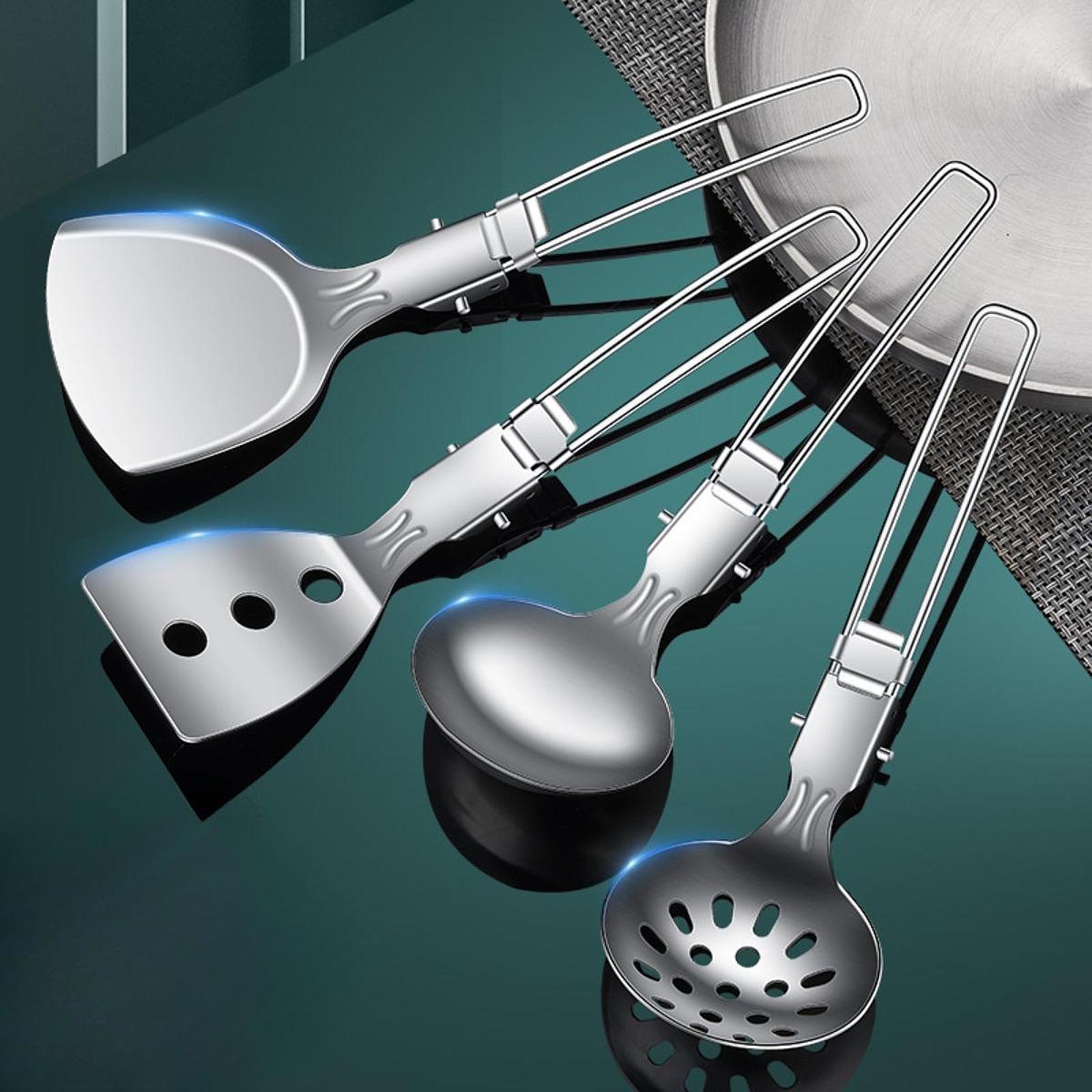 Folding Camping Cookware Kit S - Camping Cooking Essentials Kit のレビューと価格