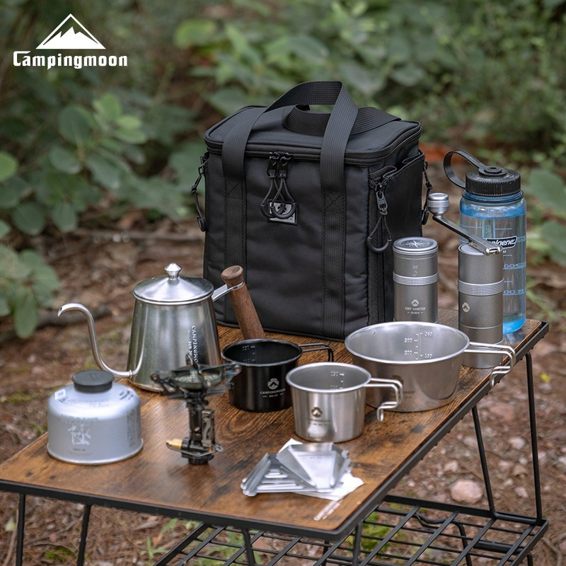 CAMPINGMOON BKXD-5F-B Small Ca - Camping Cooking Equipment Gas のレビューと価格