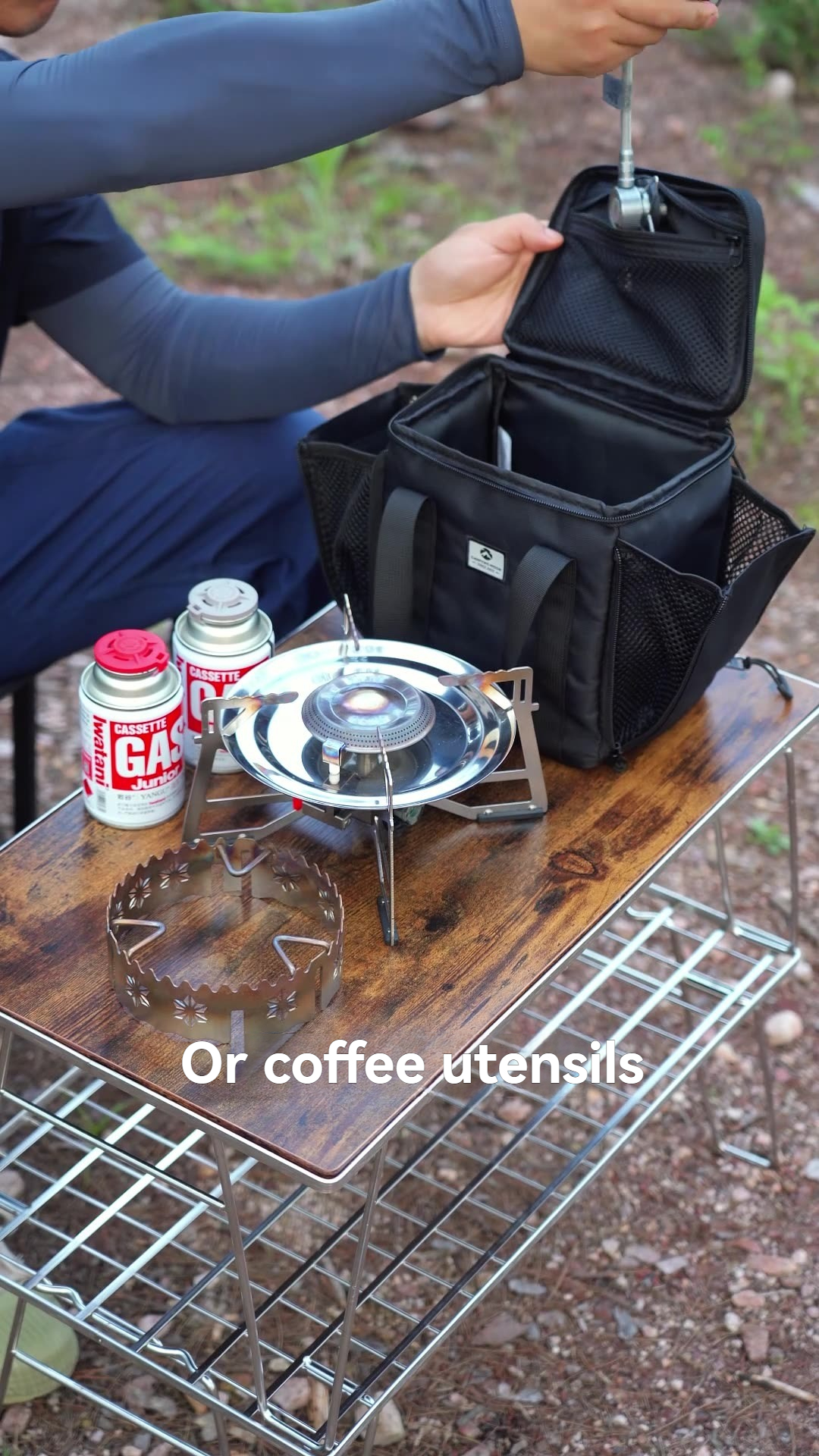 CAMPINGMOON BKXD-5F-B Small Ca - Camping Cooking Equipment Gas のレビューと価格