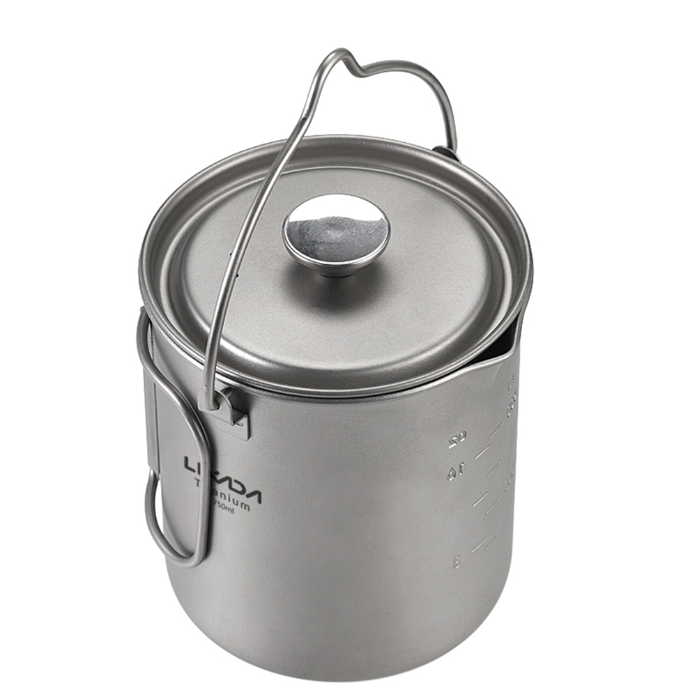 Lixada 750ml Titanium Coffee C - Camping Cooking Mug のレビューと価格