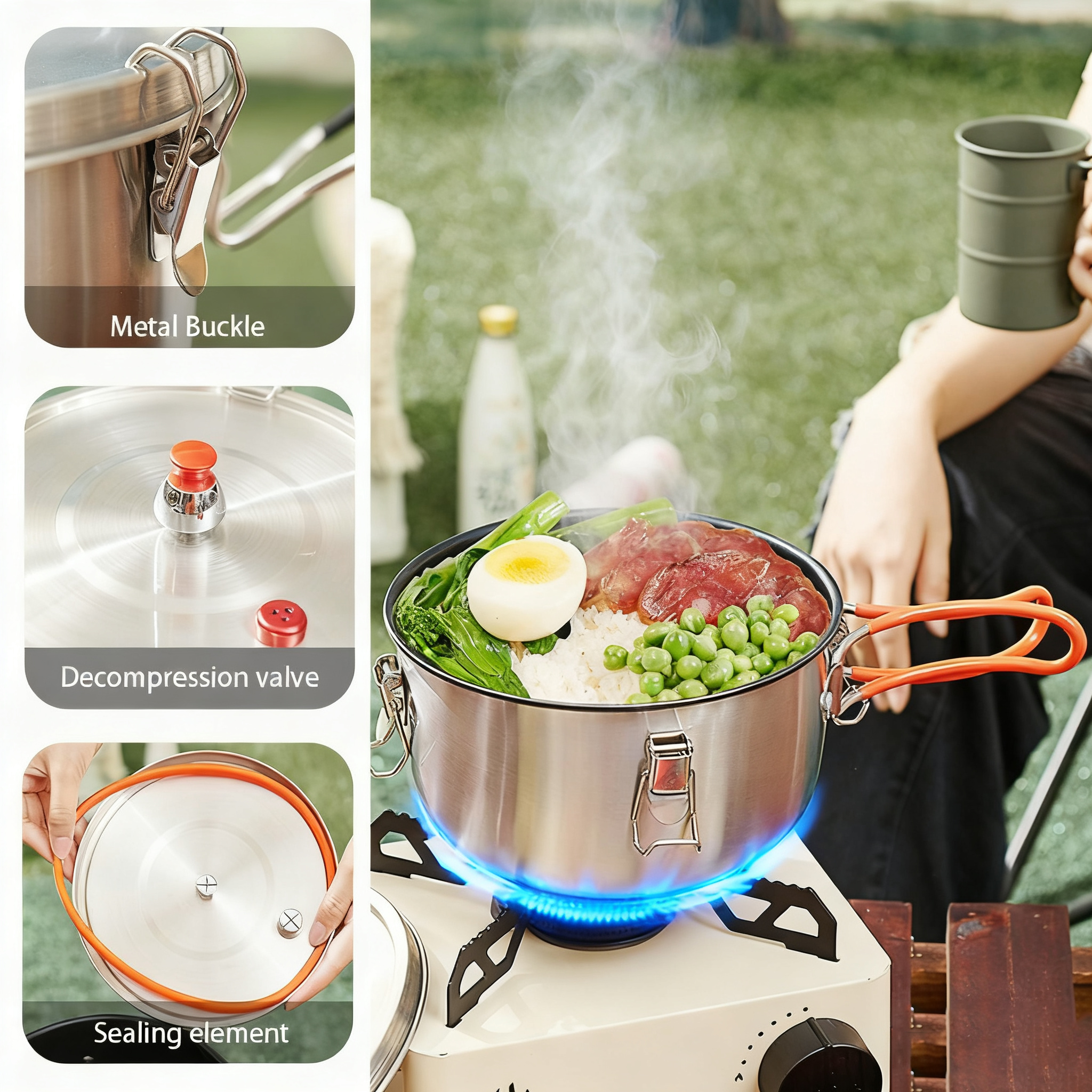 Pandatou Portable High Altitud - Camping Cooking Set Large のレビューと価格