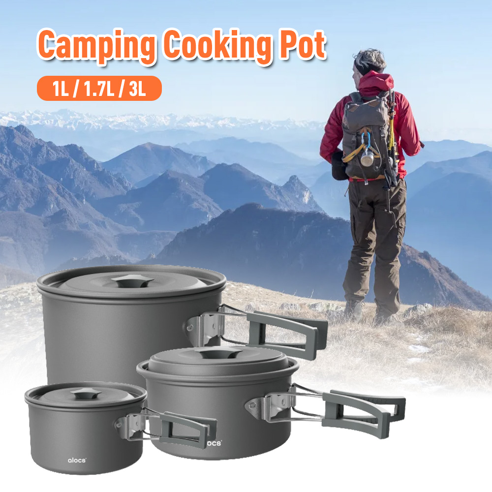 Camping Cooking Pot Aluminum A - Camping Cooking Kit のレビューと価格