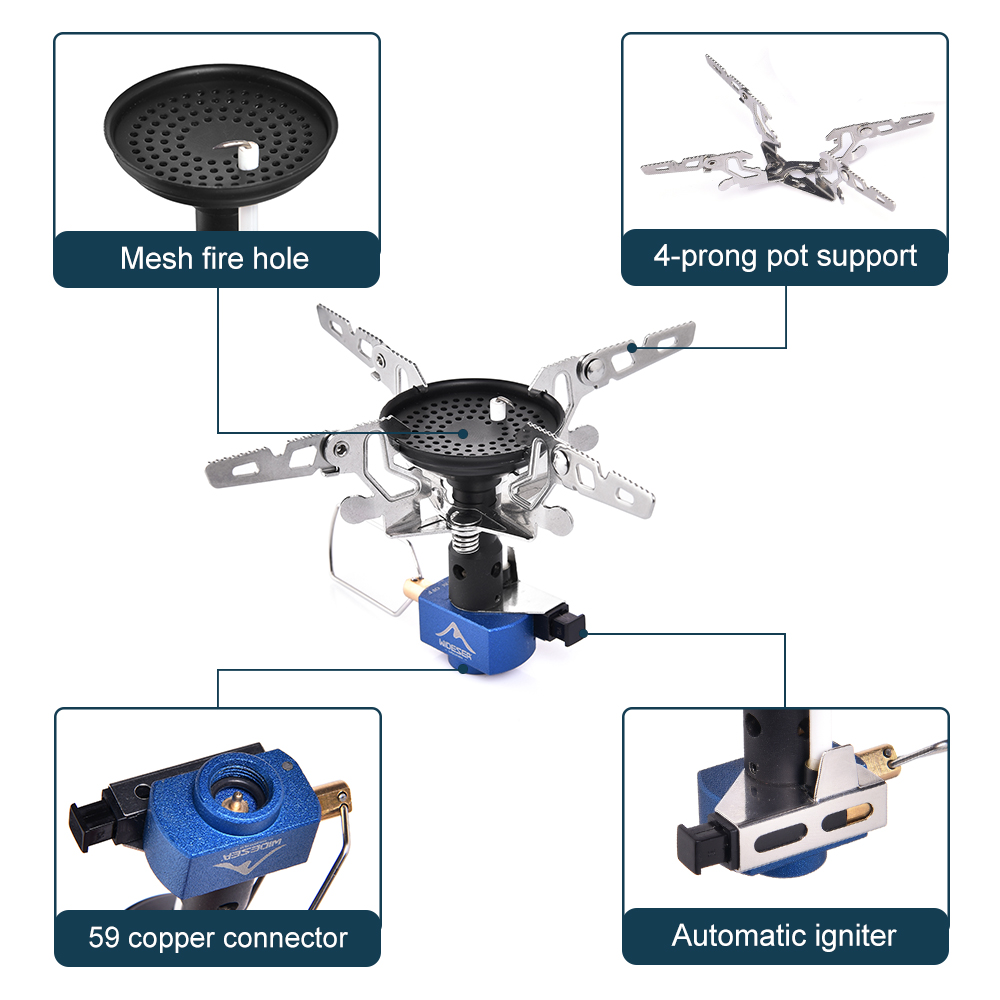 Outdoor Camping Gas Burner Out - Camping Cooking Gas Stove のレビューと価格