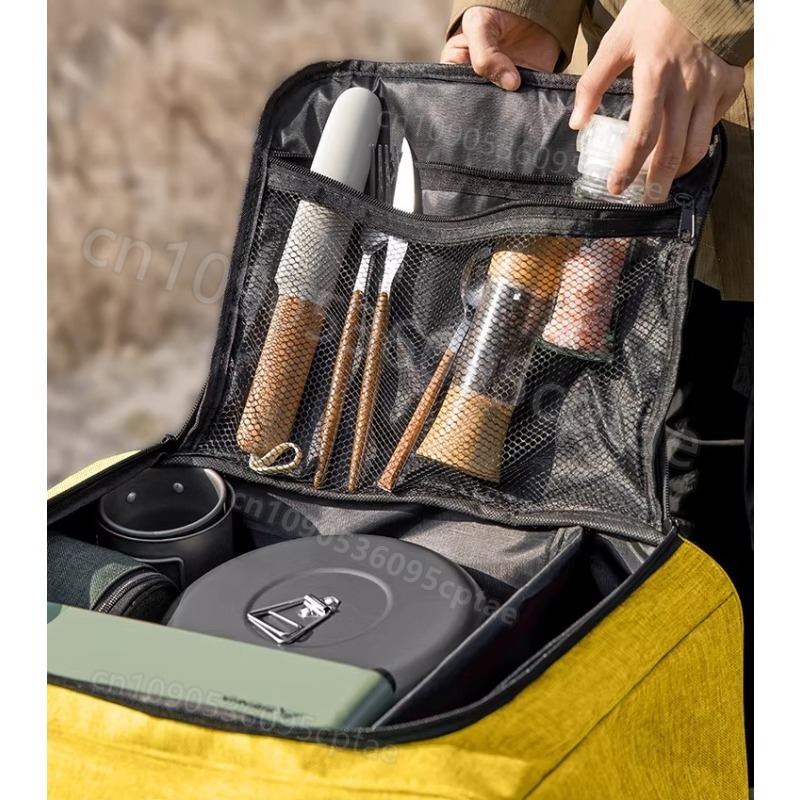 Portable Camping Cookware Set  - Camping Cooking Pan Set のレビューと価格