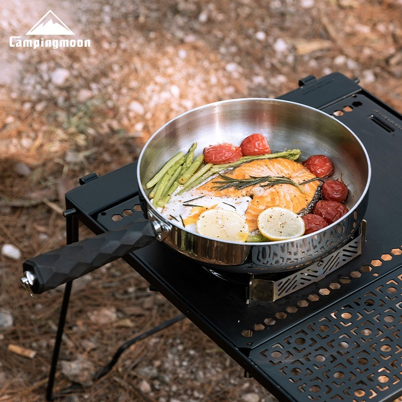 CAMPINGMOON CC-23 camping thre - Camping Cooking Pan のレビューと価格