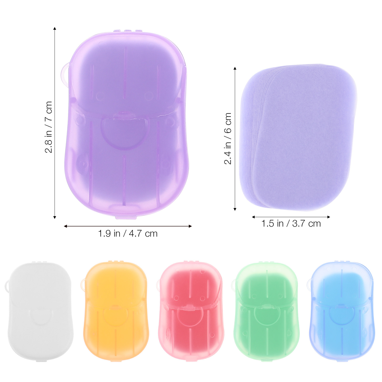 120 Sheets Portable Travel Soa - Biodegradable Soap Camp のレビューと価格