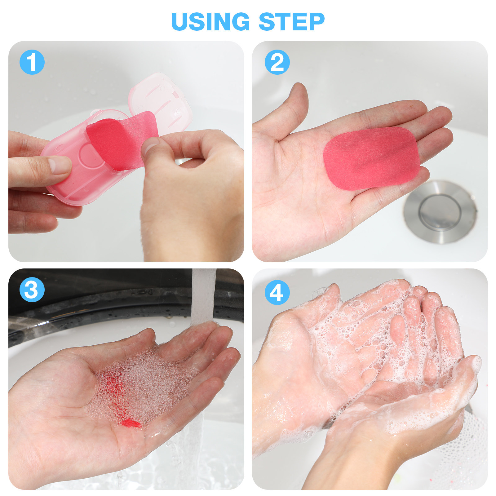 120 Sheets Portable Travel Soa - Biodegradable Soap Camp のレビューと価格