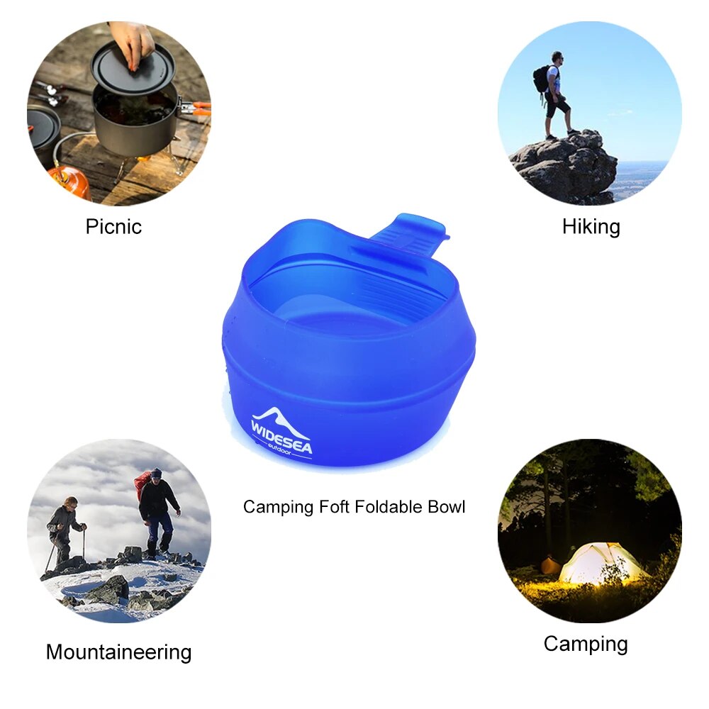 Widesea Camping 250ml Soft Fol - Camping Cooking Mug のレビューと価格