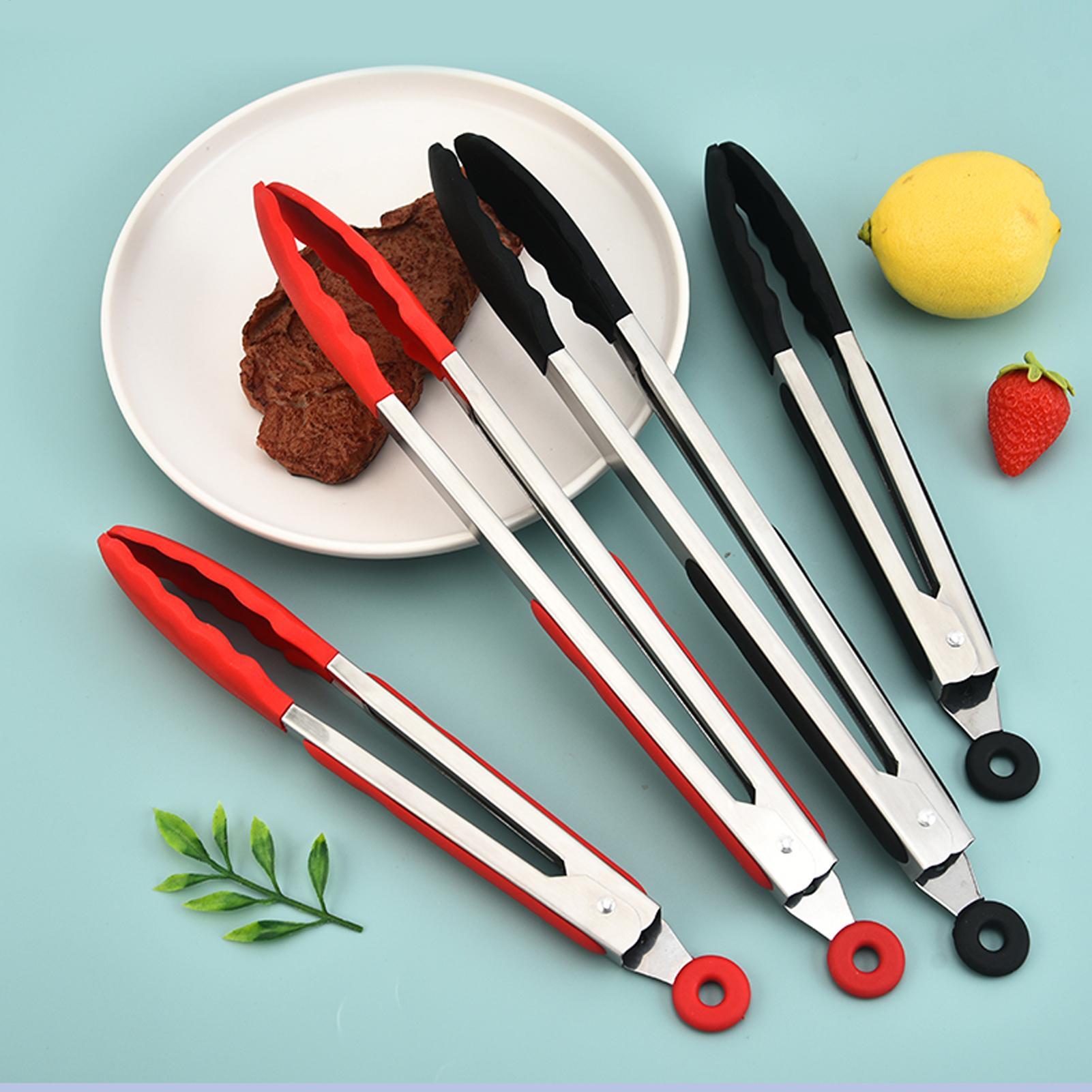 Cooking Tongs 3 Pieces Non-Sli - Camping Cooking Tips のレビューと価格