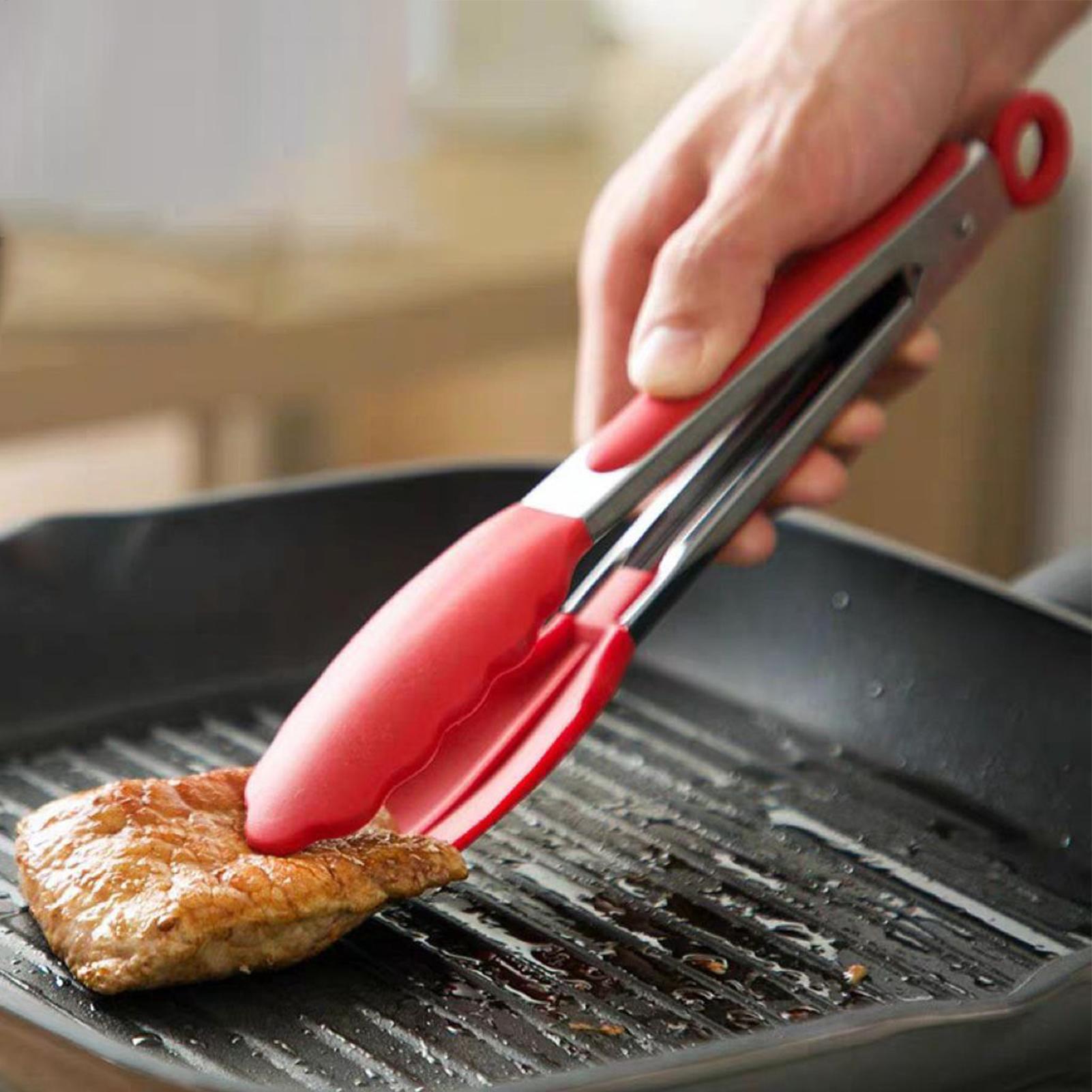Cooking Tongs 3 Pieces Non-Sli - Camping Cooking Tips のレビューと価格